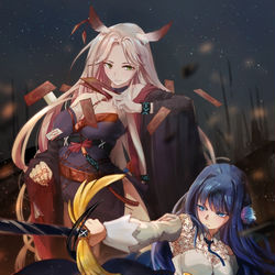 This is a pixiv picture whose title is 占卜组.