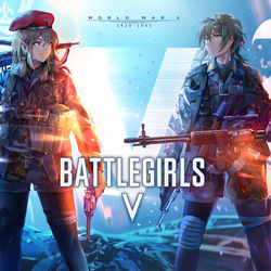 This is a pixiv picture whose title is V.