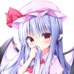 This is a pixiv picture whose title is ロングヘアーレミリア.