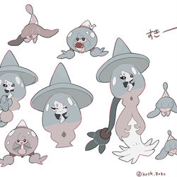 This is a pixiv picture whose title is ぽけもん！.