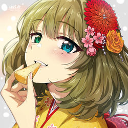 This is a pixiv picture whose title is 初描き楓さん2020.