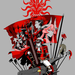 This is a pixiv picture whose title is 【PFAOS】征伐師団グラムガ【アステラ】.