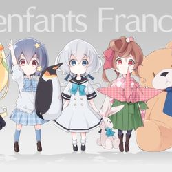 This is a pixiv picture whose title is フランシュシュ幼稚園2(ゾンビランドサガ).