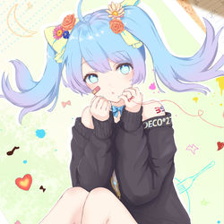 This is a pixiv picture whose title is 言葉とか飛び越えちゃって.