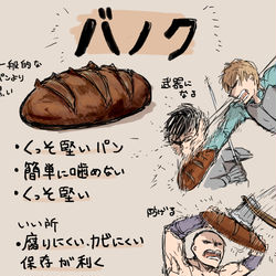 This is a pixiv picture whose title is 【PFAOS】バノク【食料】.