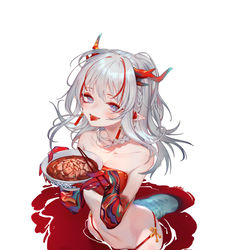 This is a pixiv picture whose title is 明日方舟摸鱼.
