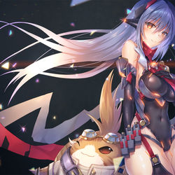 This is a pixiv picture whose title is ハナJD＆トラ.