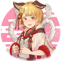 This is a pixiv picture whose title is 『煩悩を見届けるヴァジラ（通常ver.）』.