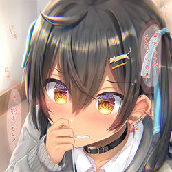 This is a pixiv picture whose title is 褐色ちゃん.