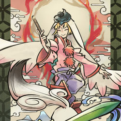 This is a pixiv picture whose title is 大神まとめ.