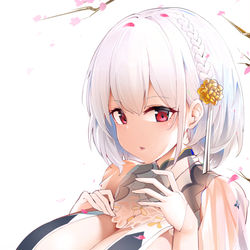 This is a pixiv picture whose title is シリアス.