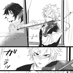 This is a pixiv picture whose title is ひき語り.