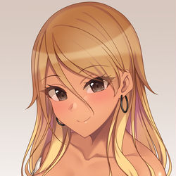 This is a pixiv picture whose title is 黒ギャルぱい.