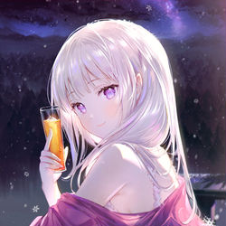 This is a pixiv picture whose title is エミリア.
