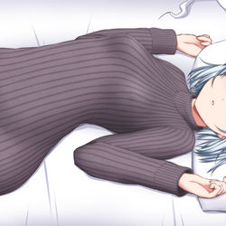 This is a pixiv picture whose title is セーター妖夢ちゃん.