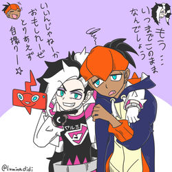 This is a pixiv picture whose title is 【ポケモン】ツイログ（ほぼネズ）.