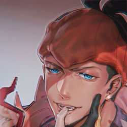 This is a pixiv picture whose title is 嘴唇.
