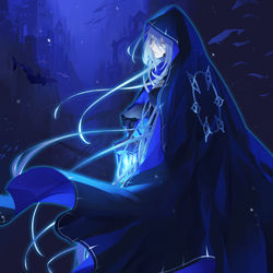 This is a pixiv picture whose title is 【PFAOS】冥主ノウェム.