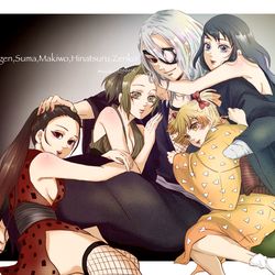 This is a pixiv picture whose title is 宇髄嫁.