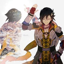 This is a pixiv picture whose title is マイフレンド実装1か月記念.