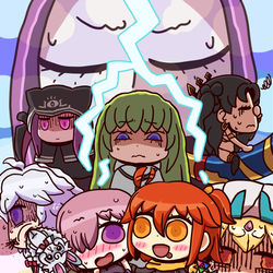 This is a pixiv picture whose title is AHAHAHA.