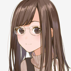 This is a pixiv picture whose title is めがねっこ.
