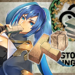 This is a pixiv picture whose title is 【PFAOS】ストーム・インゴット【ピクファン食料】.