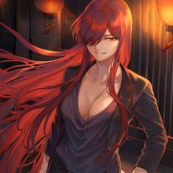 This is a pixiv picture whose title is ファッションモデル「魔王信長」.