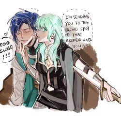 This is a pixiv picture whose title is (｡ì _ í｡)Felileth.