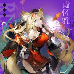 This is a pixiv picture whose title is 诗怀雅.