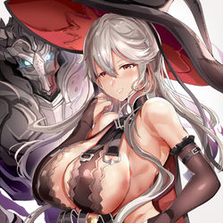 This is a pixiv picture whose title is 息抜きマギサさん.