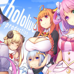 This is a pixiv picture whose title is 箱推し.