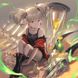 This is a pixiv picture whose title is 砂.