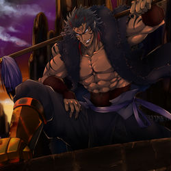 This is a pixiv picture whose title is 【PFAOS】首切りバクロウ【ハイペリア】.