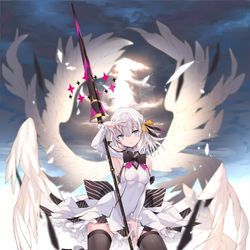 This is a pixiv picture whose title is 失格世界の没落英雄.