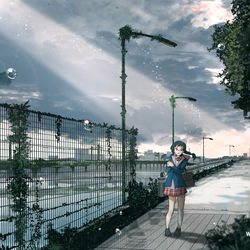 This is a pixiv picture whose title is 大丈夫.