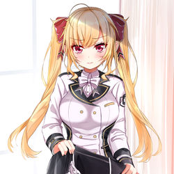 This is a pixiv picture whose title is リオン様のピンクと黒のレースの紐パン.