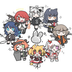 This is a pixiv picture whose title is 黑兔方舟（不是.