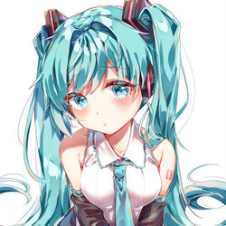 This is a pixiv picture whose title is こっち見て.