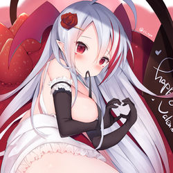 This is a pixiv picture whose title is いちごのけーき🍓🍰.