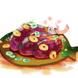 This is a pixiv picture whose title is かつおのたたき.