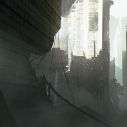 This is a pixiv picture whose title is 残照.