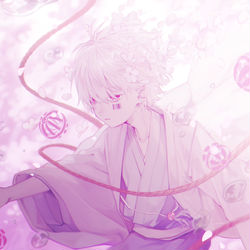 This is a pixiv picture whose title is あさきゆめみし.