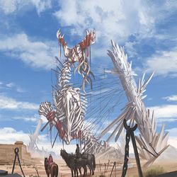 This is a pixiv picture whose title is 【告知】『続き物』が画集になります.