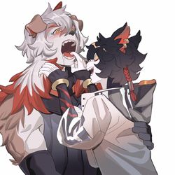 This is a pixiv picture whose title is 阿————.