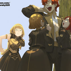 This is a pixiv picture whose title is Ingrid is Angry!.