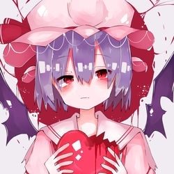 This is a pixiv picture whose title is 紅魔.