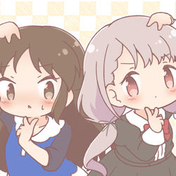This is a pixiv picture whose title is ありすと凪師匠.