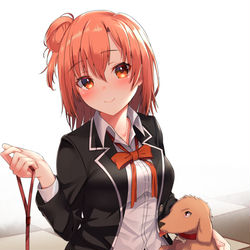 This is a pixiv picture whose title is 由比ヶ浜結衣.