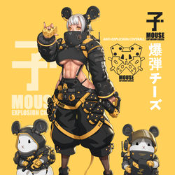 This is a pixiv picture whose title is 爆弾 チーズ.
